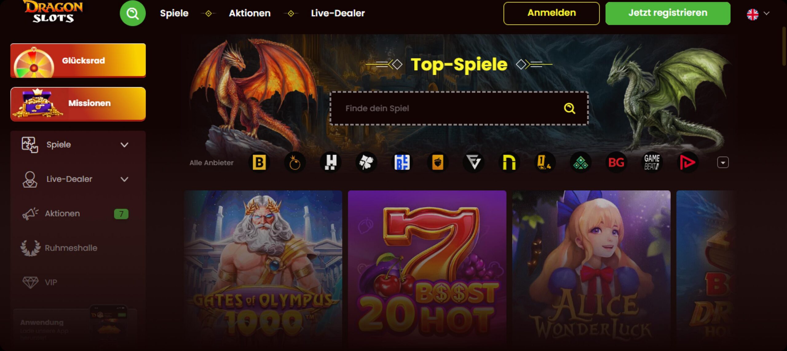 Dragon Slots Beste Spill